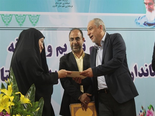 مراسم تودیع و معارفه فرماندار شهرستان کارون برگزار شد +تصاویر