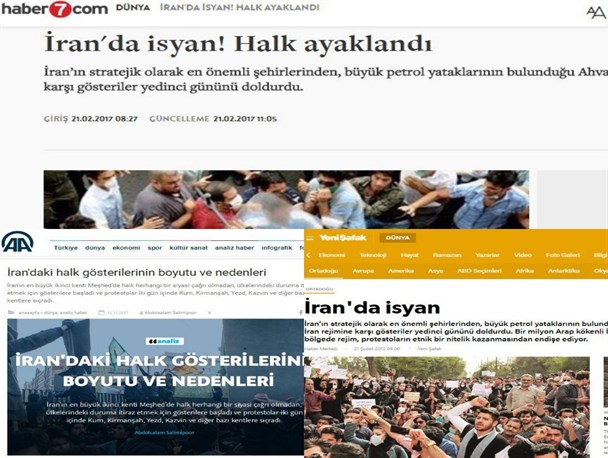 از پوشش اخبار اغتشاشات به عنوان ناظر خارجی تا جدایی صفوف بعد از بیانیه وزارت خارجه ترکیه/ ایران شاخک‌‌های عصبی آمریکا و اسرائیل را تحریک کرد