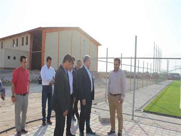 سالن ورزشی بندر رستمی تا پایان سال افتتاح می شود