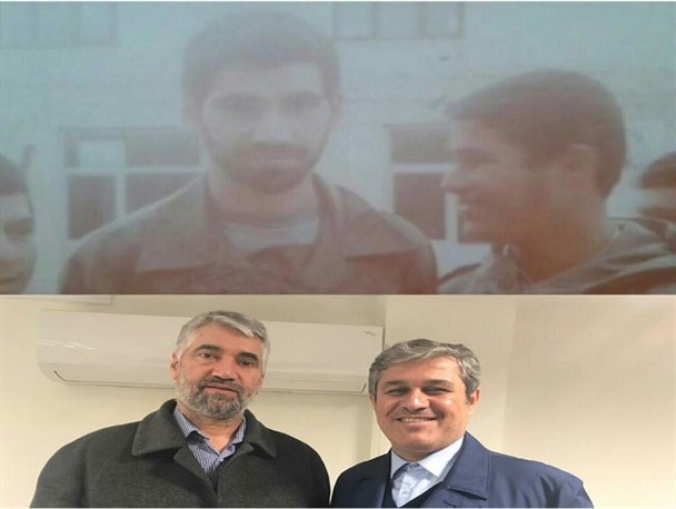 دیدار رئیس کمیسیون تلفیق بودجه با سردار فضلی پس از35سال+تصویر