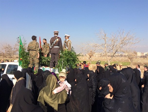 پیکر پاک شهید تازه تفحص شده «جمشید عباسی» در امامزاده ابوالحسن(ع) شهرری آرام گرفت