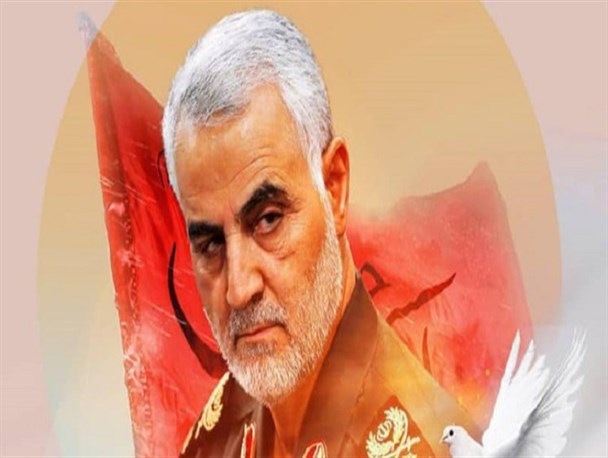 میدان اصلی شهر نیر به نام شهید سلیمانی مزین شد