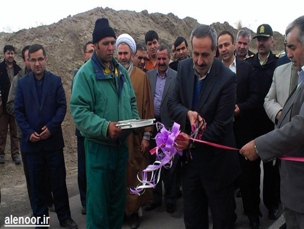 افتتاح سه پروژه عمرانی در حوزه ریلی در شهرستان جوین + تصاویر