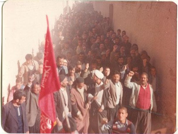 تصاویری به یاد ماندنی از راهپیمایی 22بهمن 57 در شهر بن