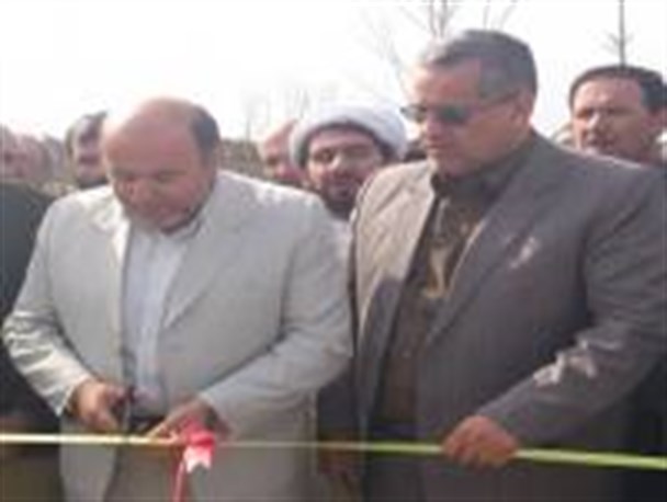 افتتاح پنج طرح عمرانی و آموزشی در میاندورود