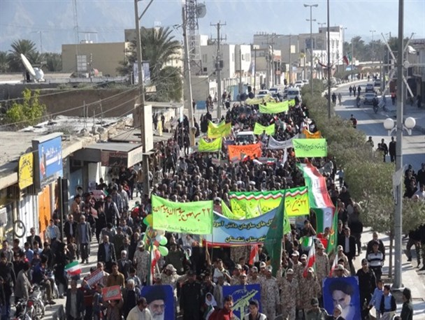 مکان و زمان راهپیمایی ۲۲ بهمن 93 در اهرم و دلوار