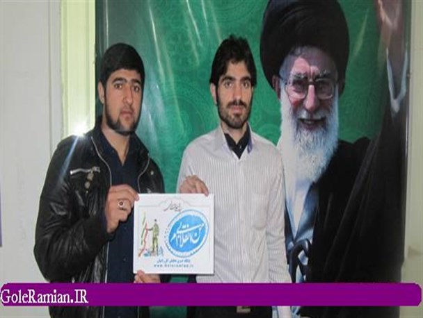رئیس و دانشجویان پیام نور رامیان به کمپین "من انقلابی ام" پیوستند/گزارش تصویری