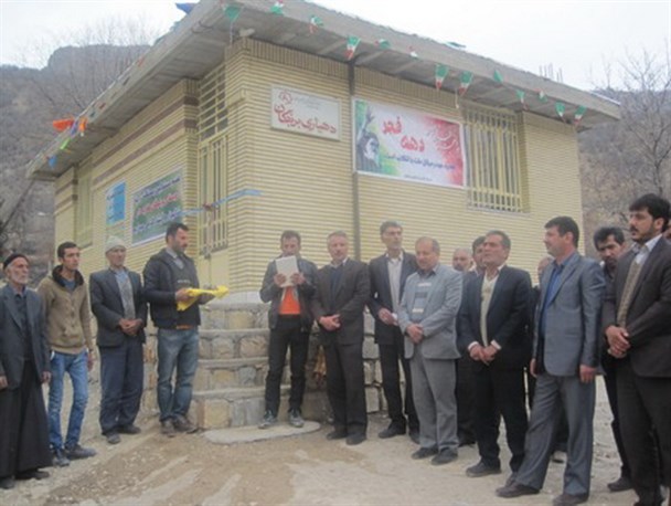 ساختمان دهیاری روستای برنجگان به بهره‌برداری رسید