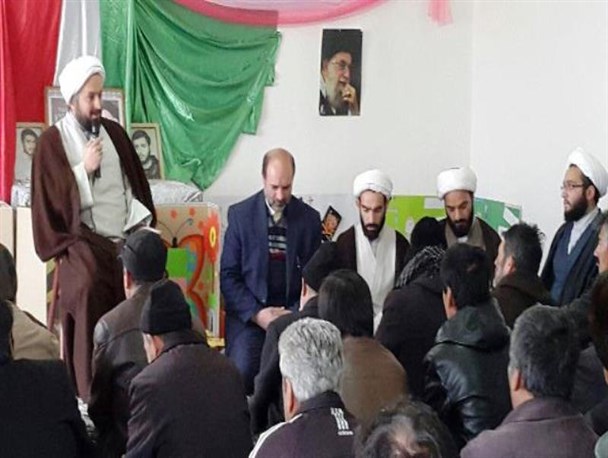 افتتاح نمازخانه دبستان دخترانه وحدت روستای سربندان دماوند