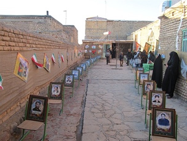 برگزاری یادواره 34 شهید بام+تصاویر