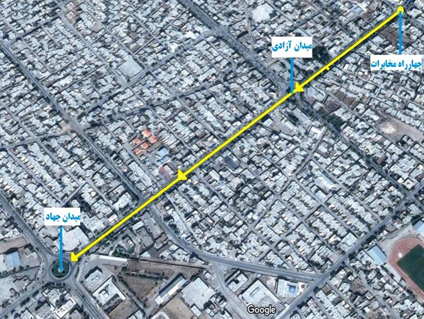 مسیر و زمان راهپیمایی 22 بهمن درگز مشخص شد