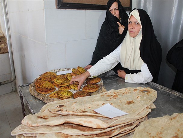 جشنواره نان و برکت در خلیل آباد برگزار شد + تصاویر