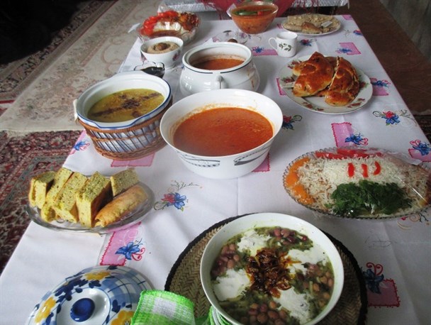 برگزاری جشنواره  غذاهای سنتی و محلی در بخش چاپشلو شهرستان درگز