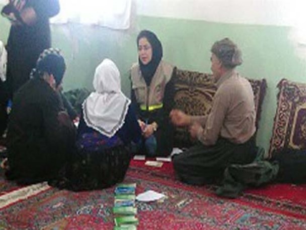 ویزیت رایگان بیماران روستاهای مهاباد به مناسبت دهه فجر