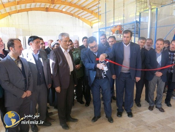 افتتاح کارخانه پلاستفوم و سازه های بتونی در نیر