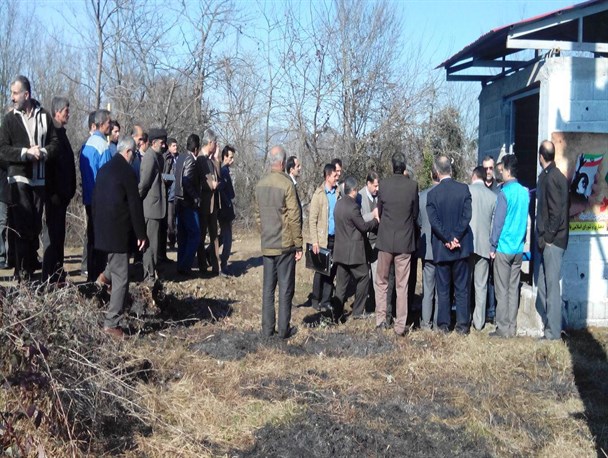 ایستگاه پمپاژ آب کشاورزی در روستای نرکه املش به بهره برداری رسید+تصاویر