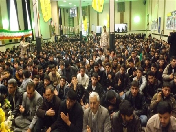 برگزاری یادواره شهدای فرهنگی و دانش آموز در شهرستان ملکان