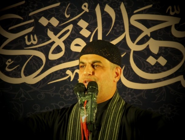 حضور "نزارالقطری" در بین عاشقان فاطمی گچساران+تصاویر و فیلم"