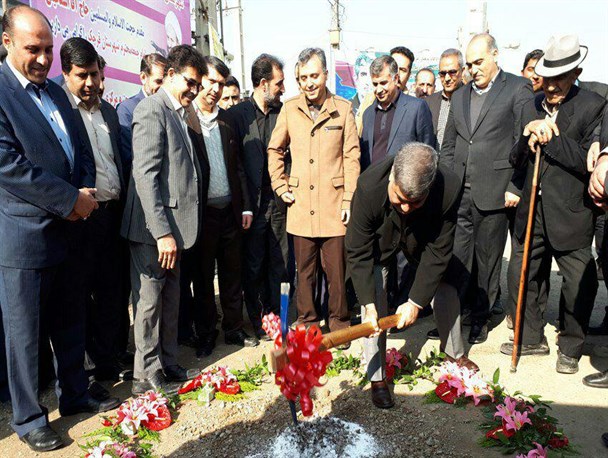 ساختمان چندمنظوره دهیاری روستای قشلاق جیتو کلنگ‌زنی شد