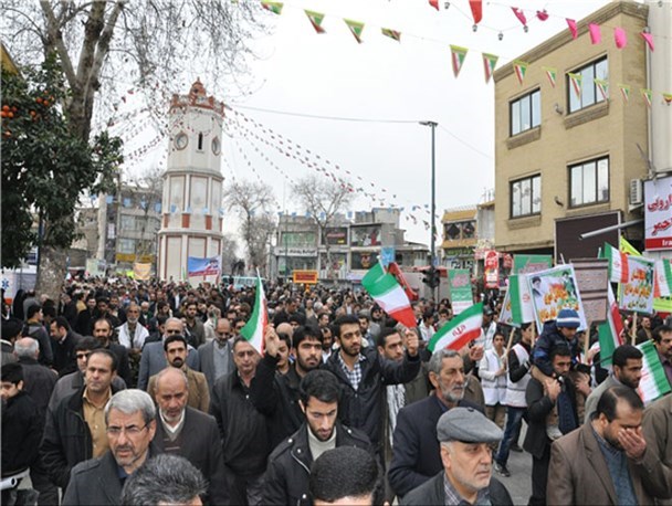 مسیرهای راهپیمایی 22 بهمن 97 در مازندران