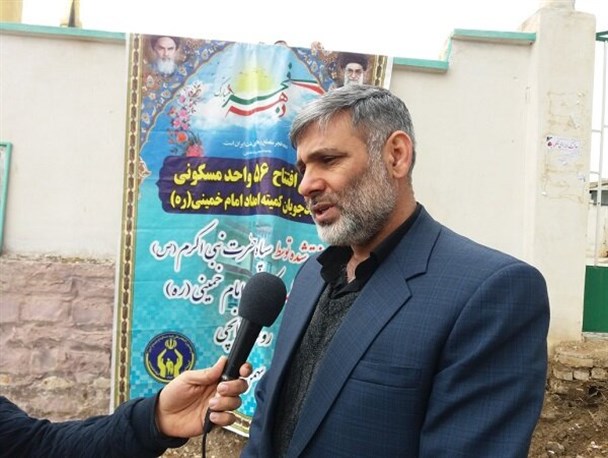 تحویل ۲۱۶ واحد مسکونی به مددجویان روستایی کرمانشاه