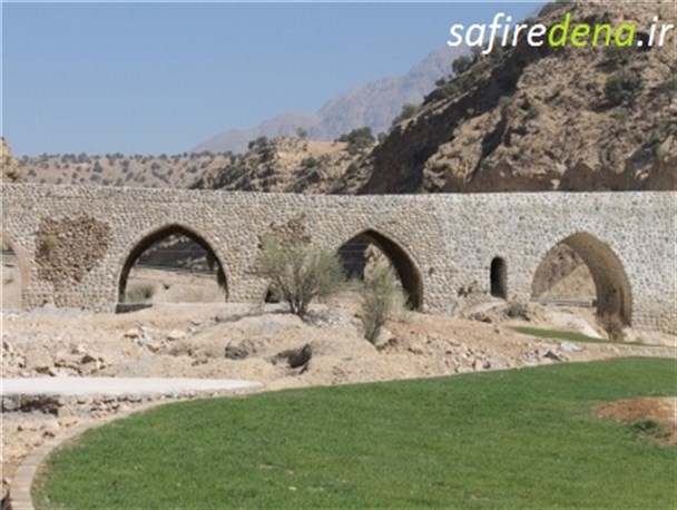 پل تاریخی پاتاوه در شهرستان دنا + تصاویر