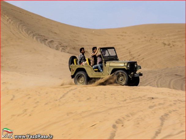 اینجا کویر یزد است +تصاویر