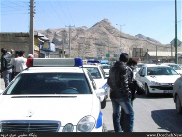 تریلر حامل بار در درچه حادثه آفرید