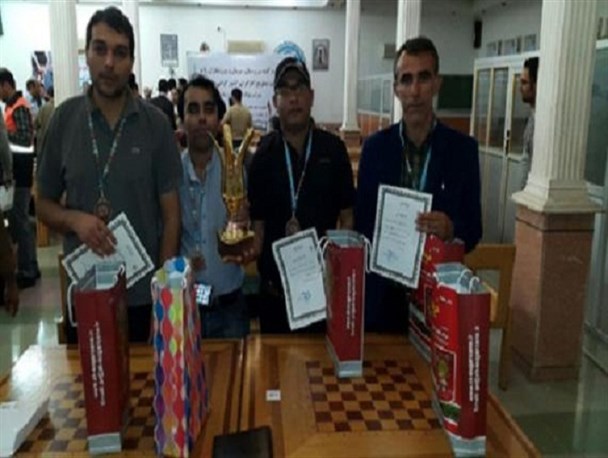 کسب مقام سوم مسابقات شطرنج کشور توسط تیم دهدشت