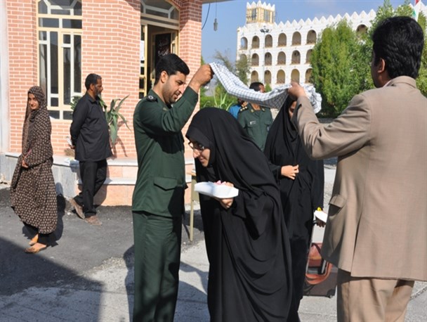 ۴۶ دانشجوی رودانی به اردوی راهیان نور اعزام شدند+تصویر