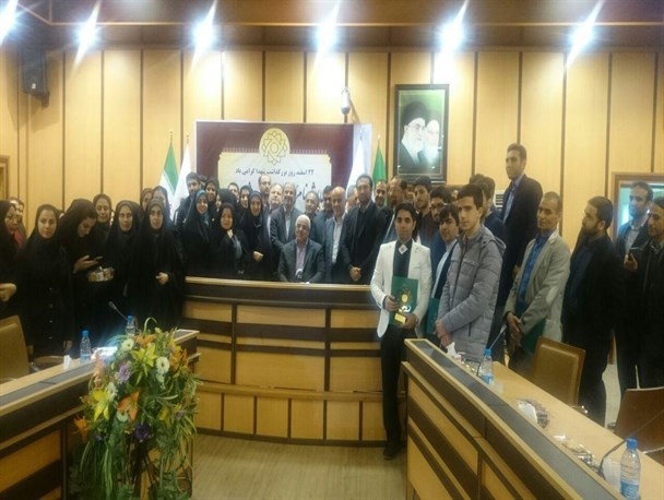 سجاد عبدی و مبینا نژاد کته سری تجلیل شدند