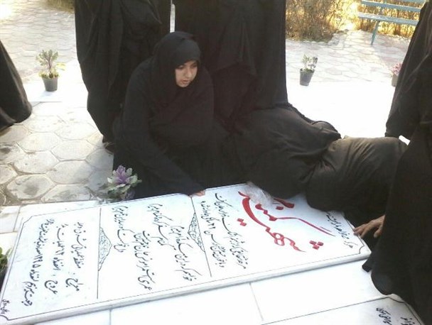 بزرگداشت هفتمین روز خاکسپاری شهدای گمنام در انابد برگزار شد