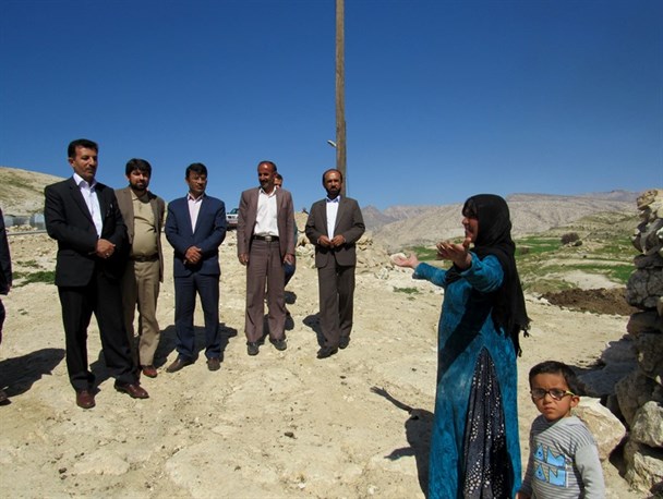 حاشیه های سفر چند ساعته سرپرست فرمانداری لنده به روستاهای محروم بخش مرکزی+تصاویر