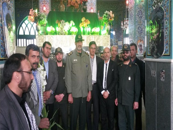 غبار از قبور مطهر شهدای سین و خورزوق زدوده شد+ تصاویر