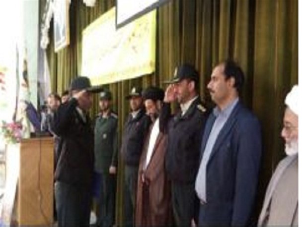 فرمانده انتظامی خوروبیابانک معرفی شد
