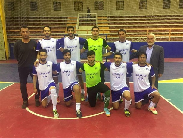 تیم فوتسال استقلال خارگ نائب قهرمان استان شد
