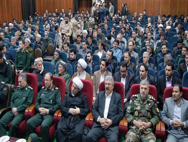 مراسم تکریم و معارفه فرمانده سپاه مهاباد برگزار شد