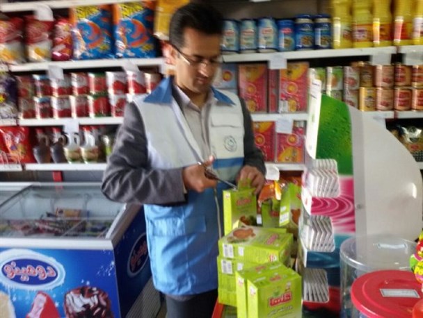 کشف و معدوم سازی بیش از 4 تن موادغذایی فاسد در شاهرود
