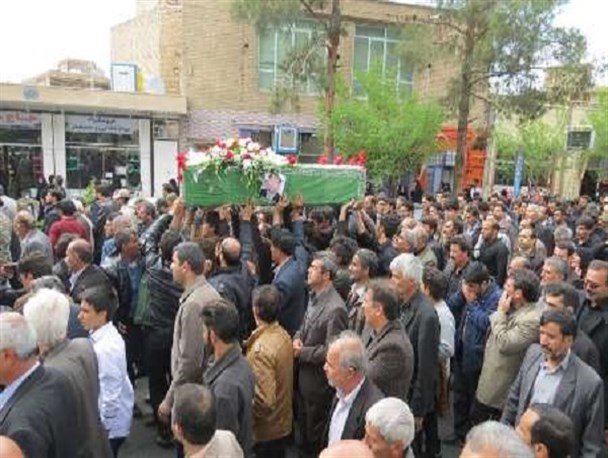تشییع شهید نیروی انتظامی در اصفهان/ تصاویر