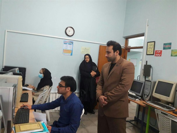 بازدید رئیس فنی و حرفه ای رودسر از موسسات کارآموزی آزادکلاچای