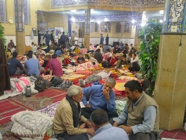 مراسم معنوی اعتکاف مسجد صاحب الزمان عج یاسوج