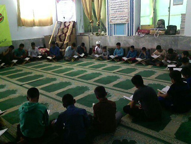 آئین معنوی اعتکاف در مه ولات+ تصاویر