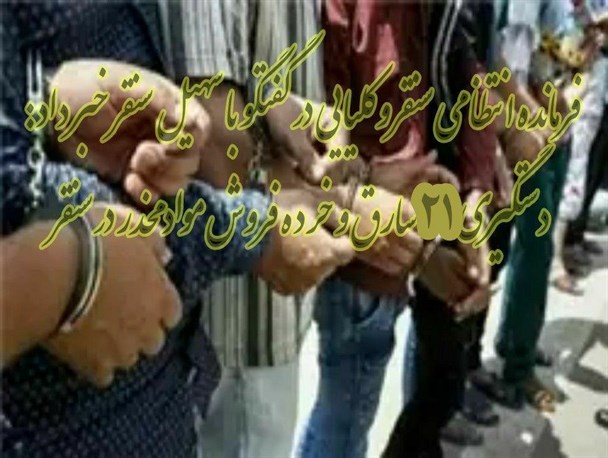 دستگیری 22 سارق و خرده فروش مواد مخدر در سنقر