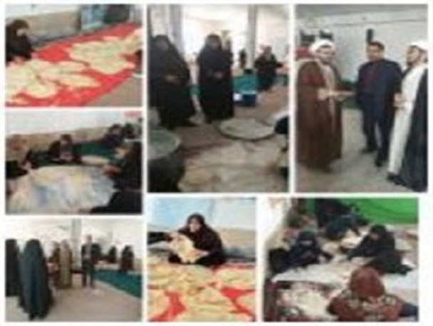 لبیک بانوان رابری به ندای سردار سلیمانی برای کمک به سیل زدگان خوزستان+تصاویر