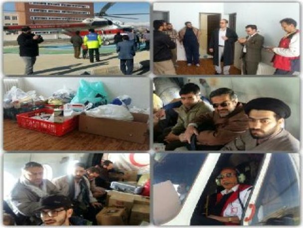 اعزام چهار تیم بهداشتی درمانی از اصفهان به مناطق صعب العبور الیگودرز