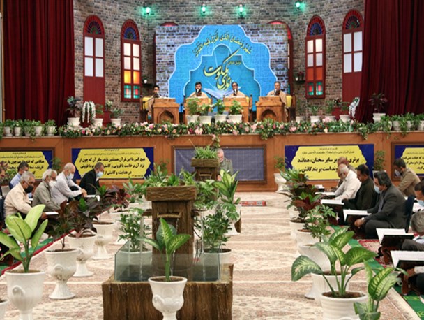 ترتیل‌خوانی نوای ملکوت در حسینیه عاشقان ثارالله بوشهر