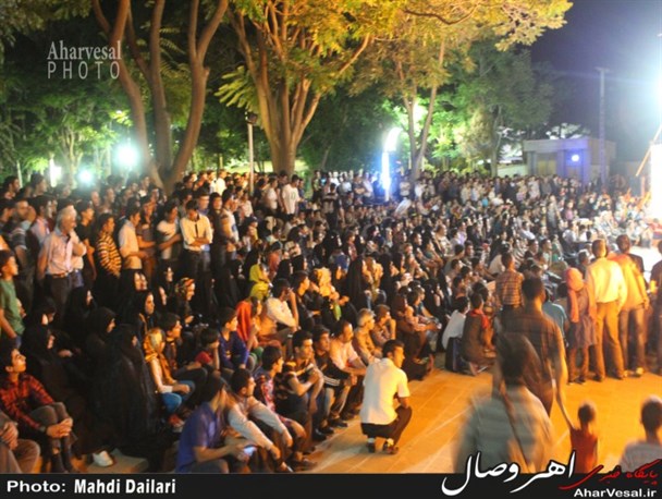 جنگ شادی بمناسبت فرا رسیدن عید مبعث در پارک شیخ شهاب اهر