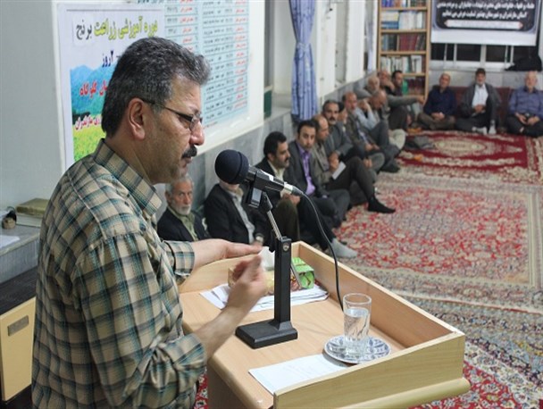 کارگاه آموزشی زراعت برنج در لمراسک گلوگاه برگزار شد+تصاویر
