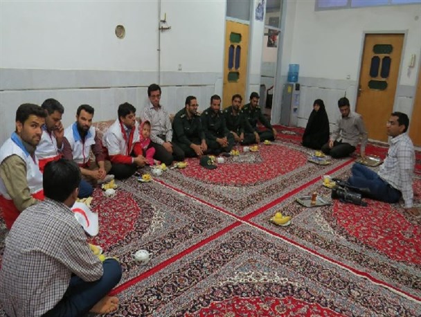 دیدار با خانواده امدادگر پاسدار شهید علی اکبر ایرجی+ تصاویر