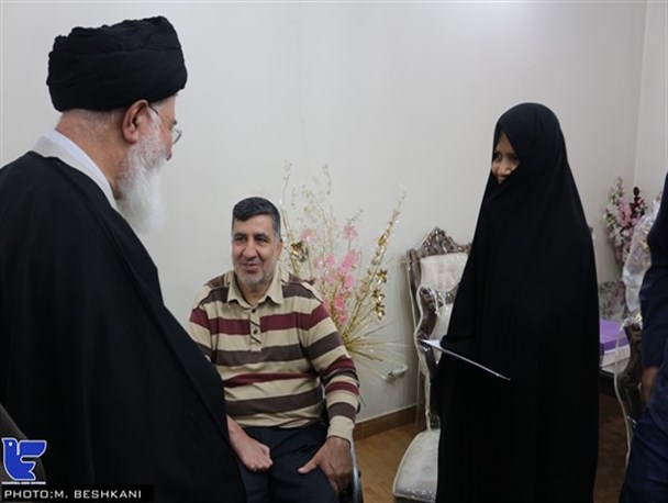 دیدار نماینده ولی فقیه در خراسان رضوی با جانبازان